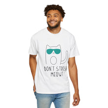 Don’t Stress Meowt Cat T-Shirt — Cute Sunglasses Cat Graphic Tee