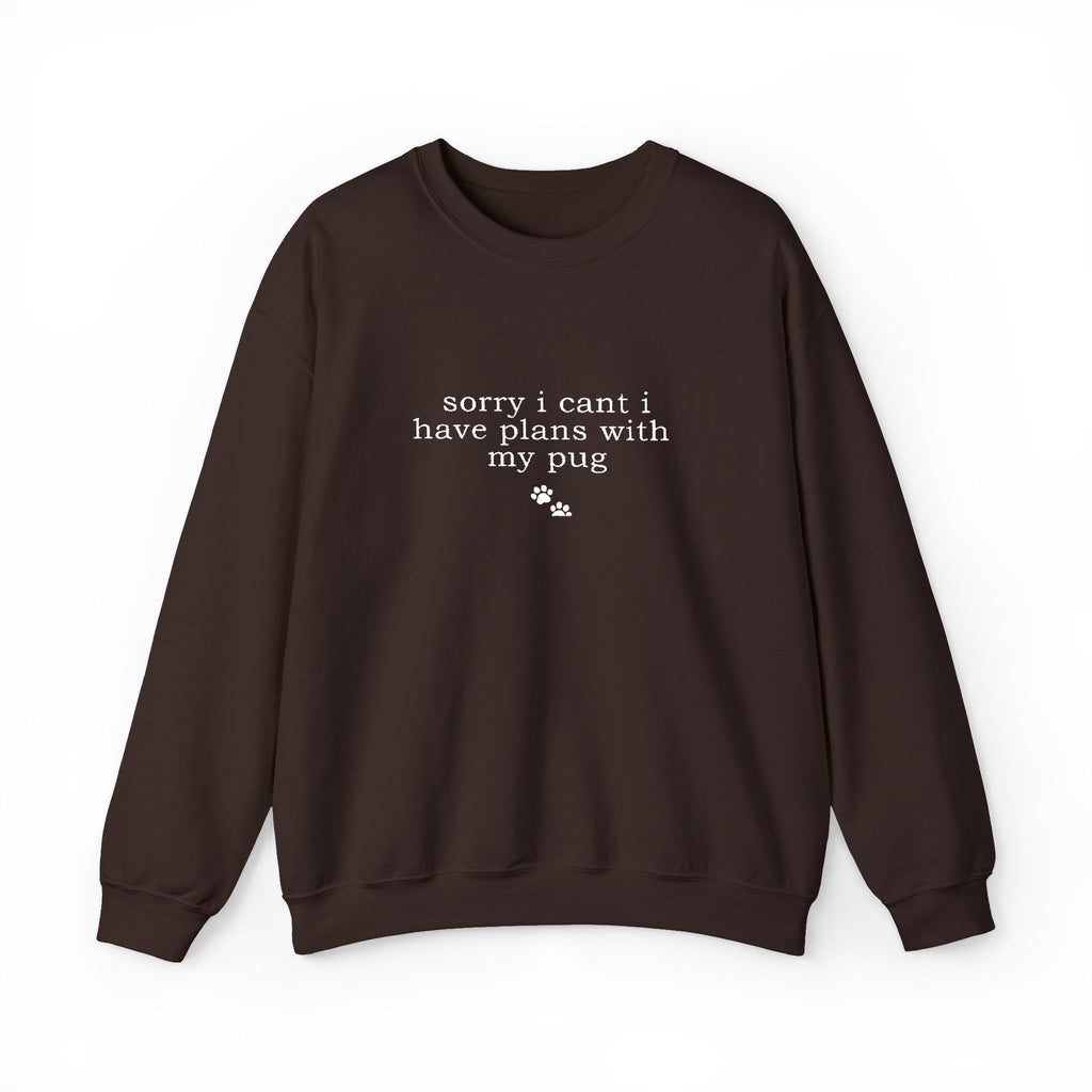 Minimal White Crewneck Sweatshirt — Subtle Script Embroidery, Cozy Everyday Pullover