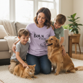 Boy Mom T-Shirt - Personalized Gift for Proud Moms
