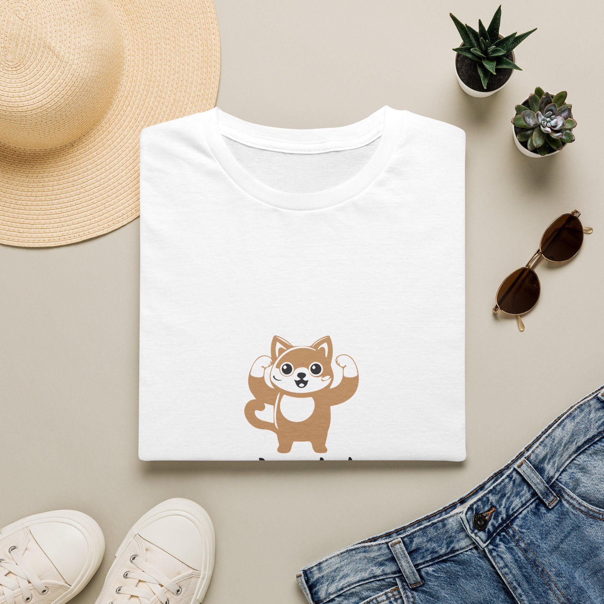 Lazy but Talented Shiba Inu T-Shirt — Cute Relaxed Dog Graphic Tee