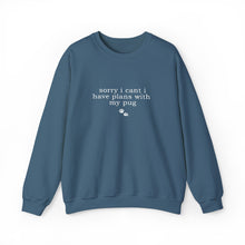 Minimal White Crewneck Sweatshirt — Subtle Script Embroidery, Cozy Everyday Pullover