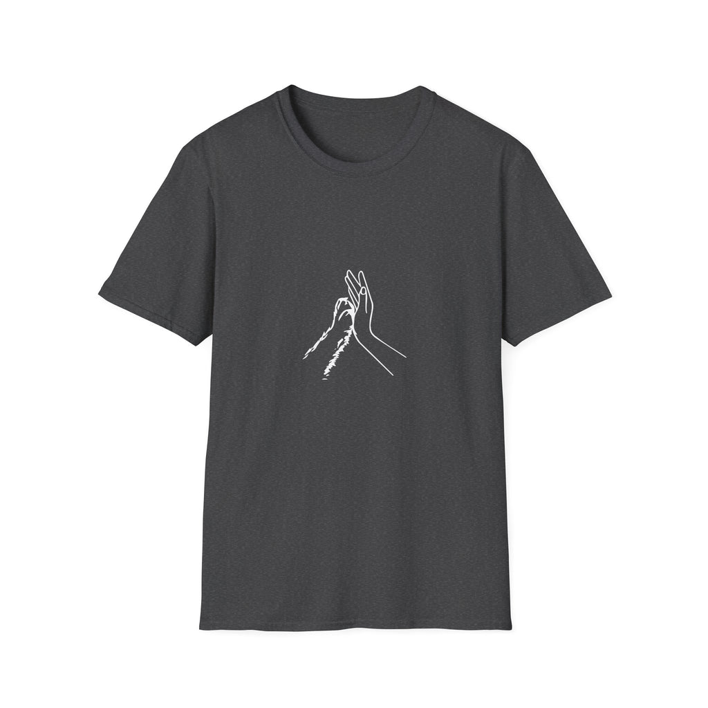 Minimal Line Art Hands T-Shirt — 'Clap' Elegant Single‑Line Hands Graphic Tee