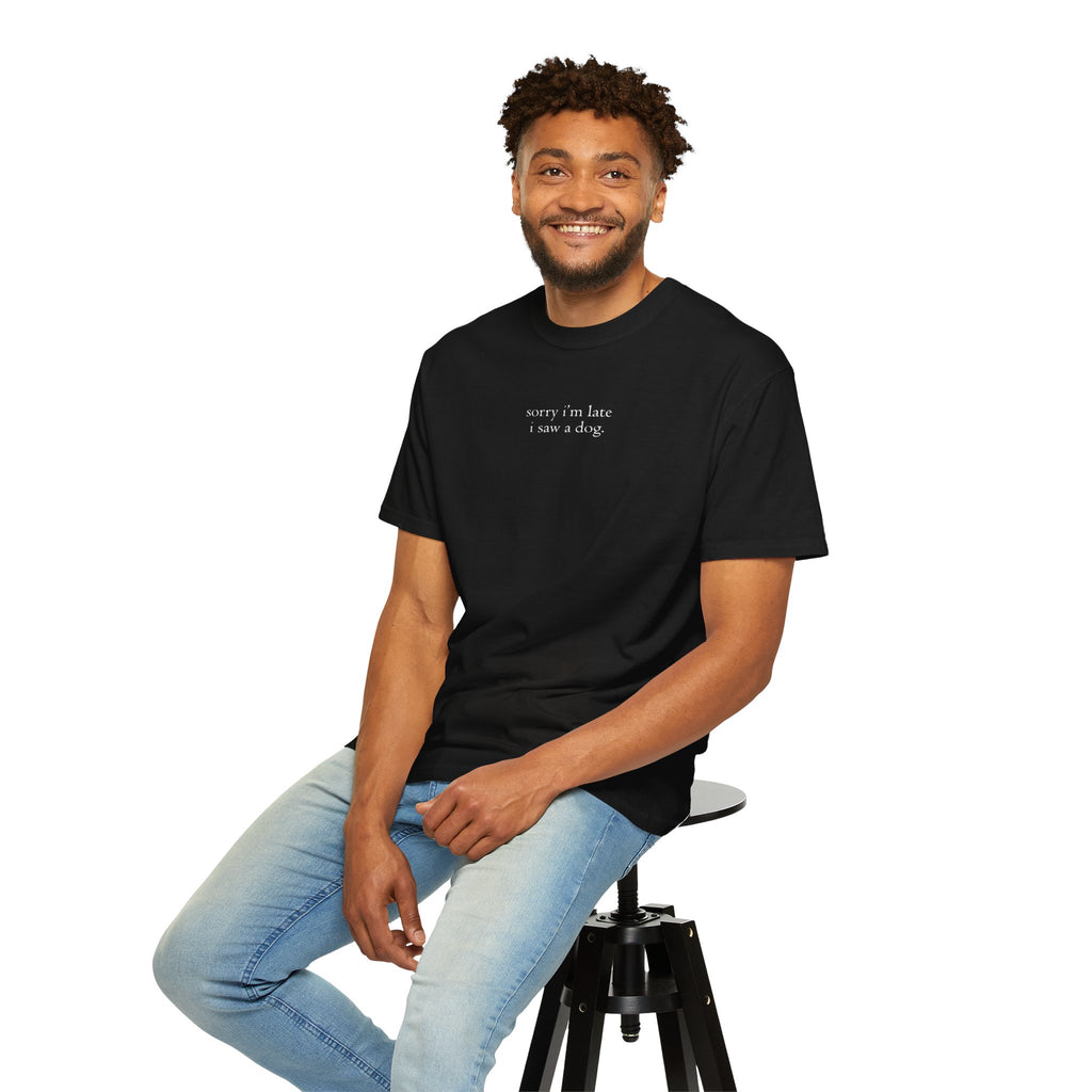 Classic White Garment-Dyed T-Shirt — Vintage Soft Tee