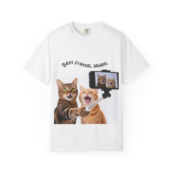 Cat Selfie "Best Friends, Always" T-Shirt