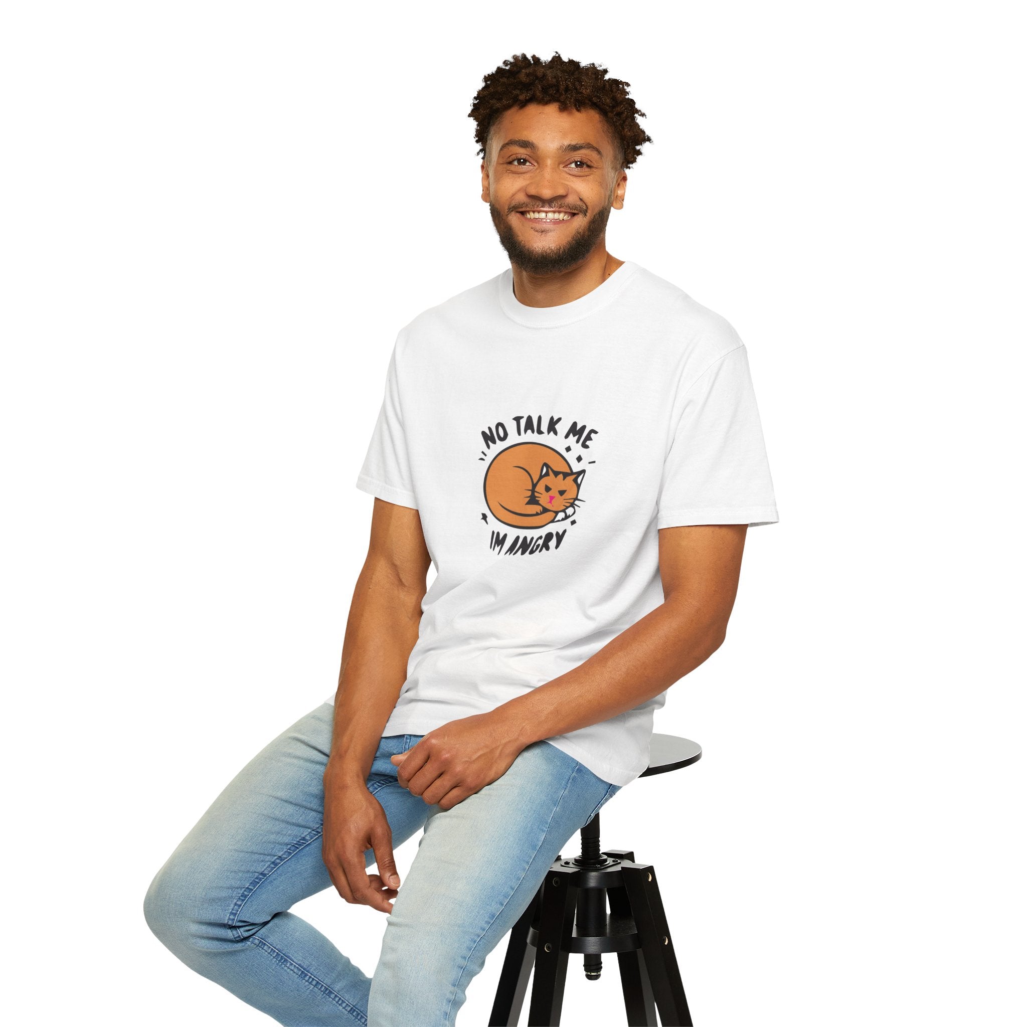 No Talk Me I'm Angry Cat T-Shirt
