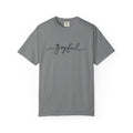 Joyful Script T-Shirt — Minimal Floral 'joyful' Tee for Everyday & Gift