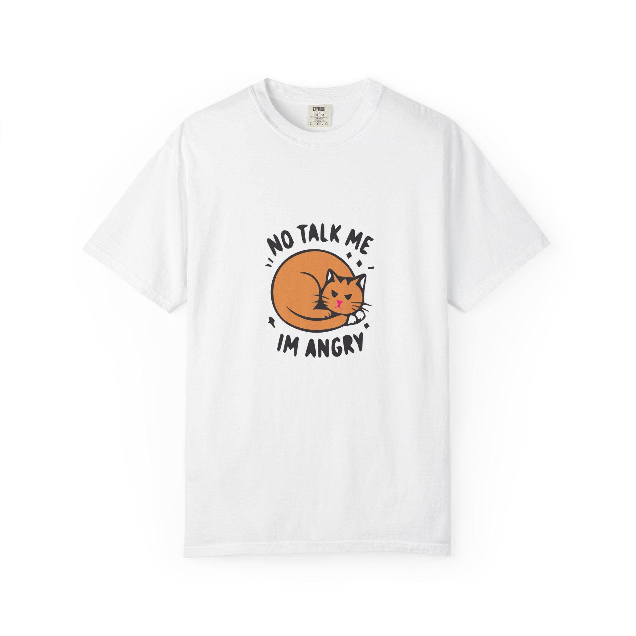 No Talk Me I'm Angry Cat T-Shirt