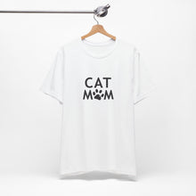 Cat Mom T-Shirt – Cute Paw Print Shirt for Cat Lovers