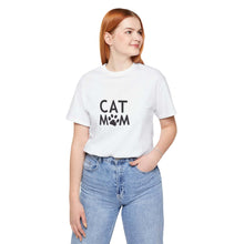 Cat Mom T-Shirt – Cute Paw Print Shirt for Cat Lovers