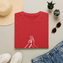 Pet Mom High Five T-Shirt – Minimal Paw & Hand Graphic Tee